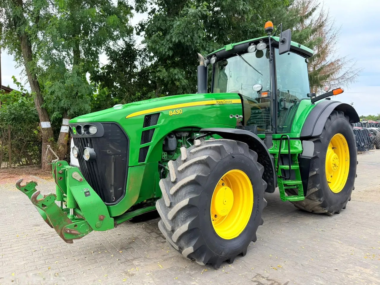 2008 John Deere 8430 Powershift, 13 200 mth, dovoz Skladom v EÚ — foto 9 z 24