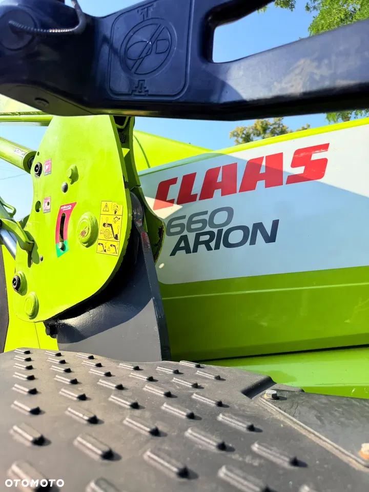 2018 Claas Arion 660 CMATIC CIS+, 7 697 mth, dovoz Skladom v EÚ — foto 13 z 24
