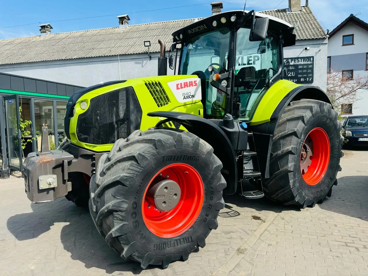 2015 Claas Axion 840, 4 383 mth, dovoz Skladom v EÚ — foto 10 z 23