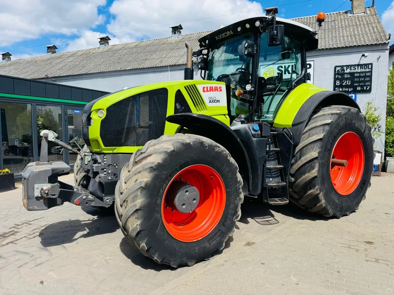2017 Claas Axion 950 CMATIC, dovoz Skladom v EÚ — foto 1 | AMECAR 2017 Claas Axion 950 CMATIC, dovoz Skladom v EÚ — foto 1