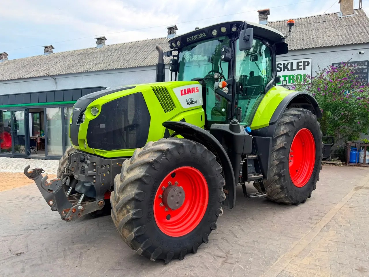 2016 Claas Axion 800 CEBIS, 7 876 mth, dovoz Skladom v EÚ — foto 1 | AMECAR 2016 Claas Axion 800 CEBIS, 7 876 mth, dovoz Skladom v EÚ — foto 1