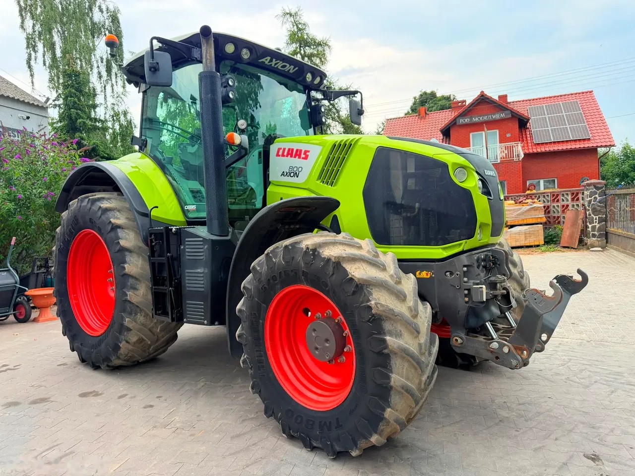 2016 Claas Axion 800 CEBIS, 7 876 mth, dovoz Skladom v EÚ — foto 5 z 24