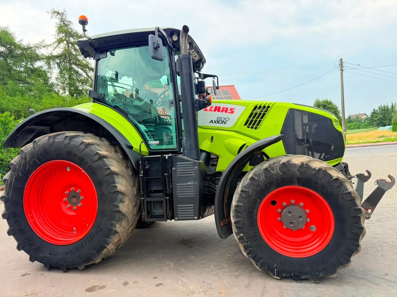 2016 Claas Axion 800 CEBIS, 7 876 mth, dovoz Skladom v EÚ — foto 7 z 24