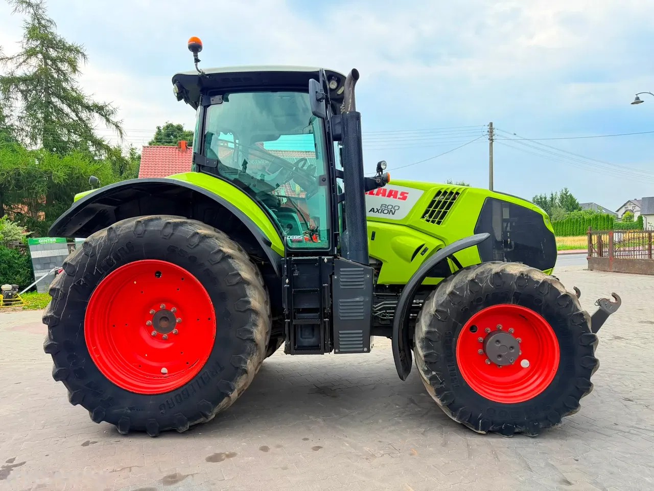 2016 Claas Axion 800 CEBIS, 7 876 mth, dovoz Skladom v EÚ — foto 8 z 24