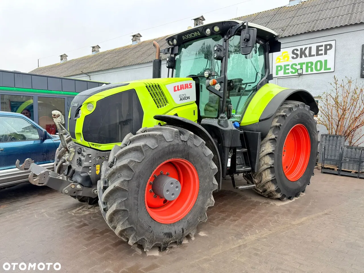 2017 Claas Axion 870 CMATIC CEBIS, 8 282 mth, dovoz Skladom v EÚ — foto 5 z 20