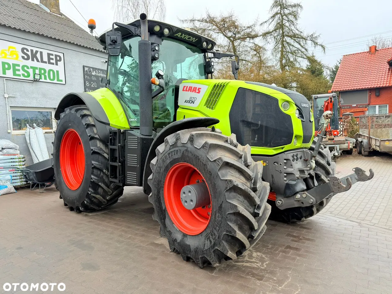 2017 Claas Axion 870 CMATIC CEBIS, 8 282 mth, dovoz Skladom v EÚ — foto 8 z 20