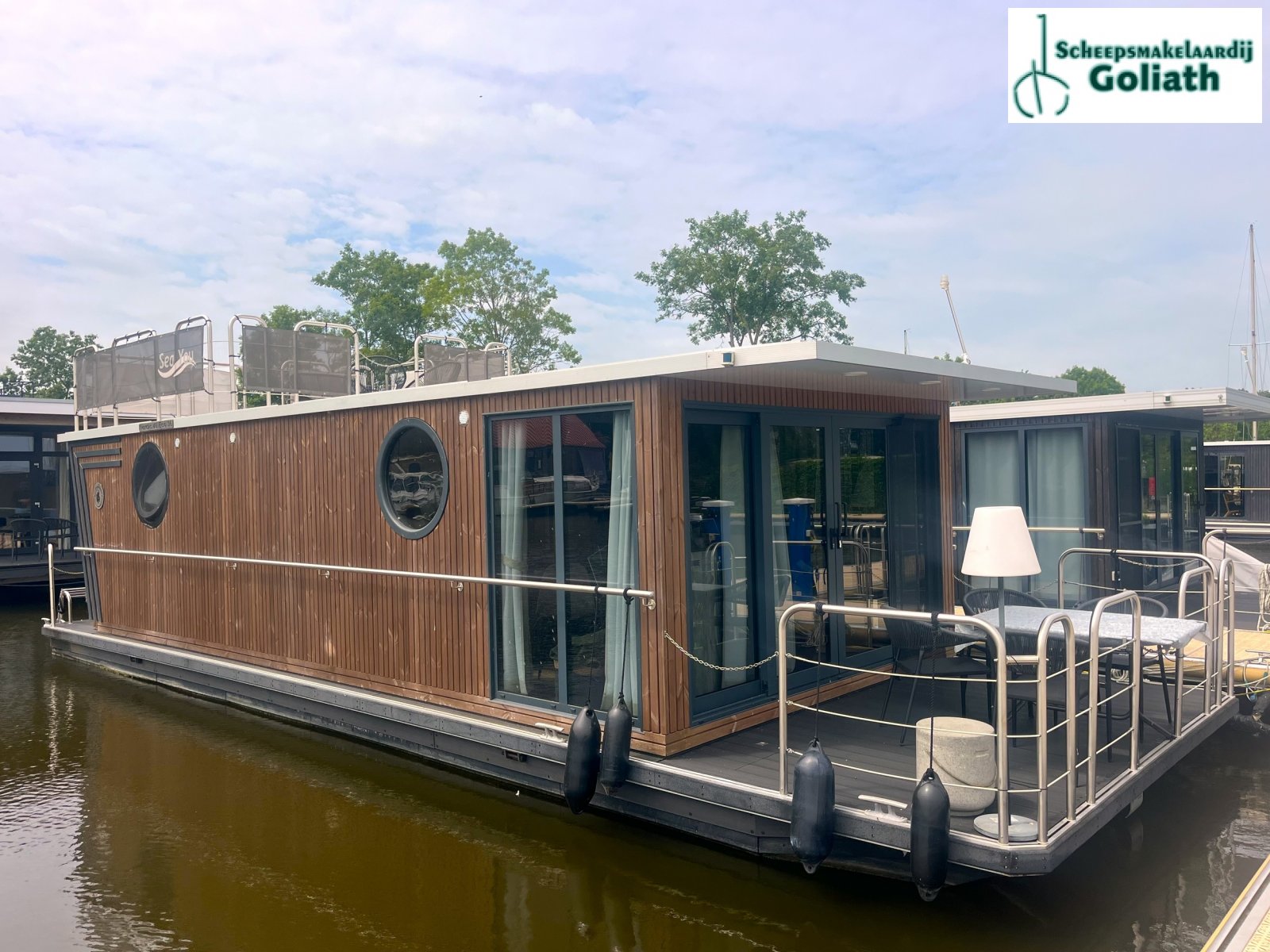 Nordic Season Houseboat NS 40 Eco 36m2 Sneekermeer Ligplaats, dovoz Skladom v EÚ — foto 1