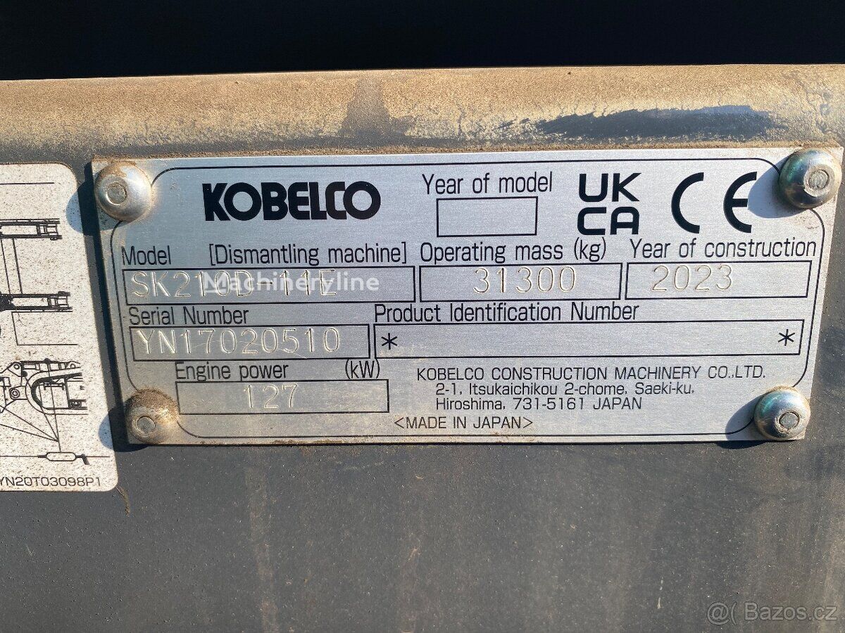 2023 Kobelco SK, 143 mth, dovoz Skladom v EÚ — foto 6 z 7
