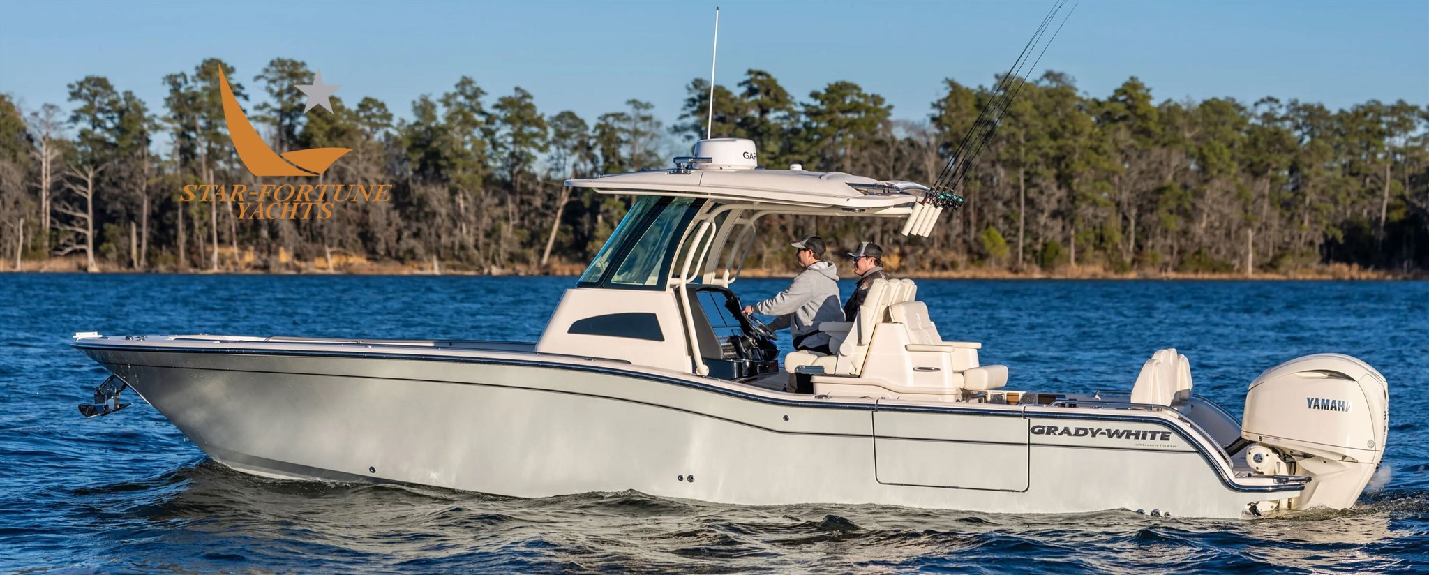 Grady-White 321 Coastal Explorer, biela, dovoz Skladom v EÚ — foto 1 | AMECAR Grady-White 321 Coastal Explorer, biela, dovoz Skladom v EÚ — foto 1