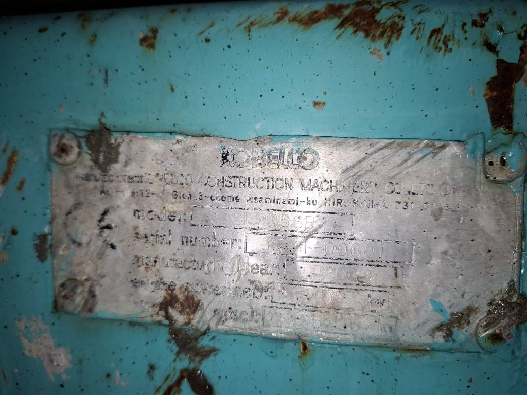 2000 Kobelco SK 235 SR LC, 13 000 mth, dovoz Skladom v EÚ — foto 6 z 6