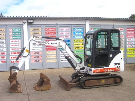 2008 Bobcat 328 G * 3x Löffel *, 2 008 mth, dovoz Skladom v EÚ — foto 1
