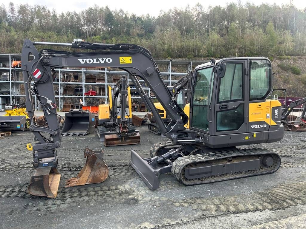 2023 Volvo EC 60 E, 1 104 mth, dovoz Skladom v EÚ — foto 1 | AMECAR 2023 Volvo EC 60 E, 1 104 mth, dovoz Skladom v EÚ — foto 1