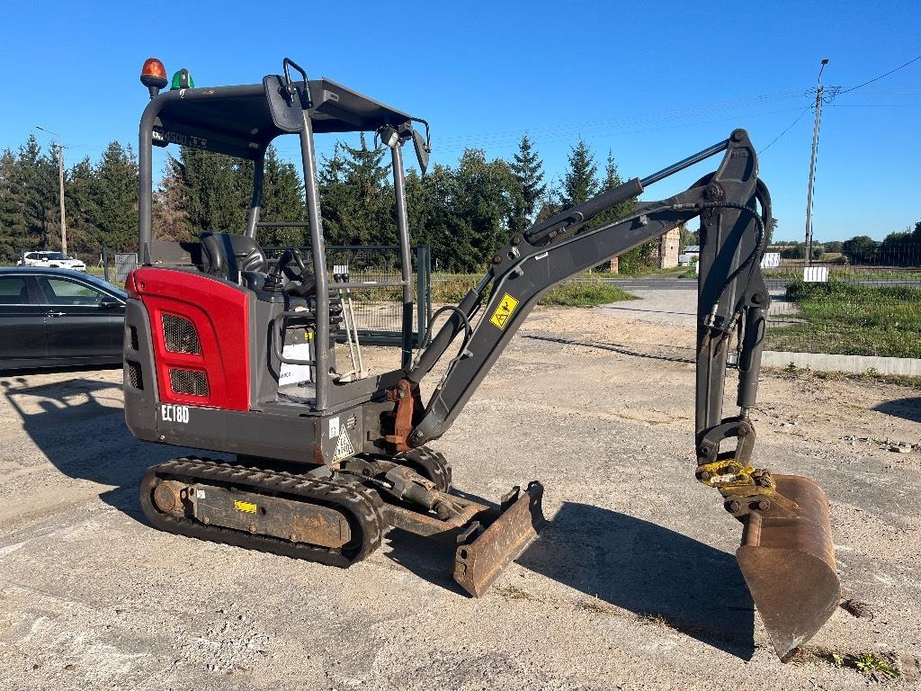 2017 Volvo EC18D, 1 480 mth, dovoz Skladom v EÚ — foto 1 | AMECAR 2017 Volvo EC18D, 1 480 mth, dovoz Skladom v EÚ — foto 1