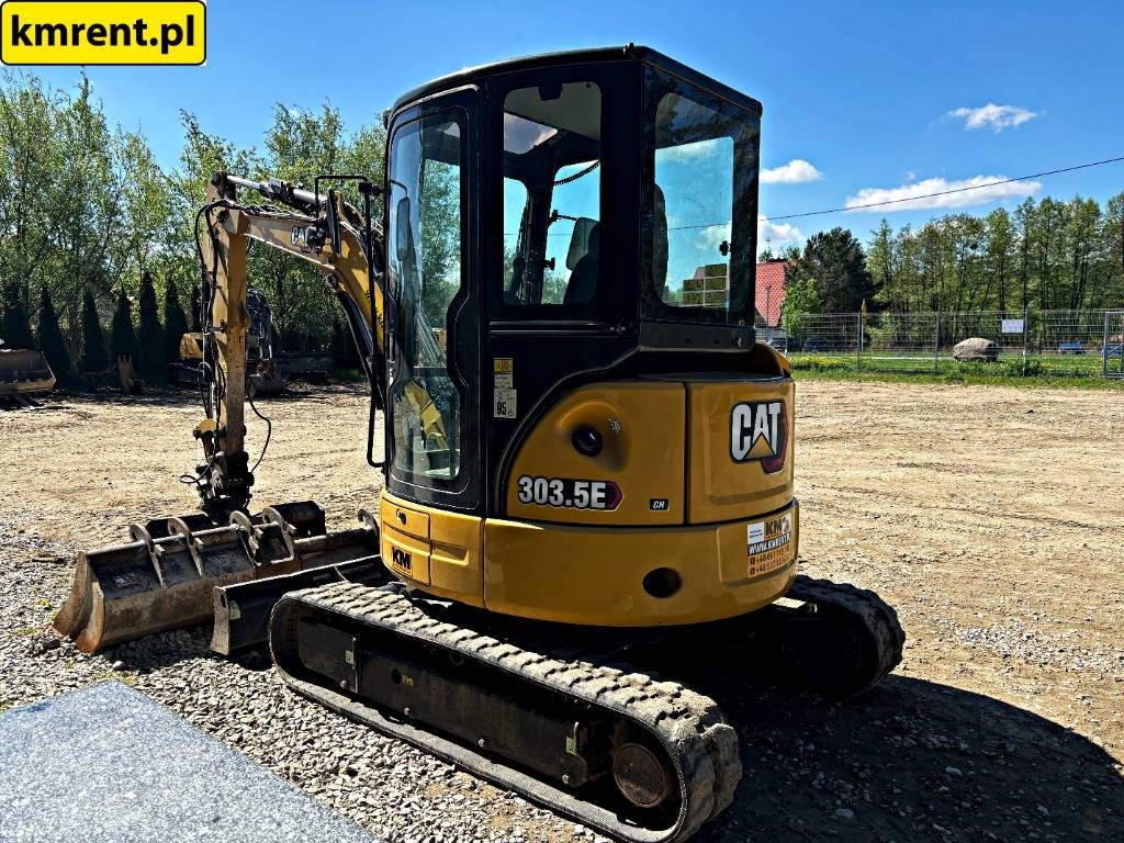 2020 Cat 303.5 E CR, 2 443 mth, dovoz Skladom v EÚ — foto 12 z 16