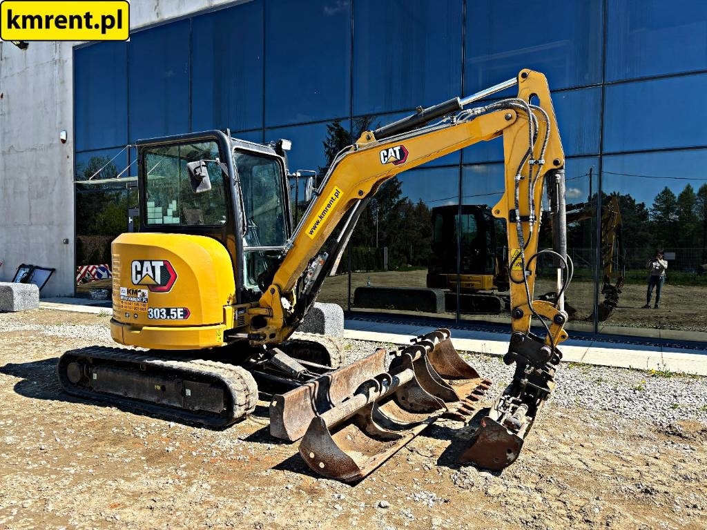 2020 Cat 303.5 E CR, 2 443 mth, dovoz Skladom v EÚ — foto 2 z 16