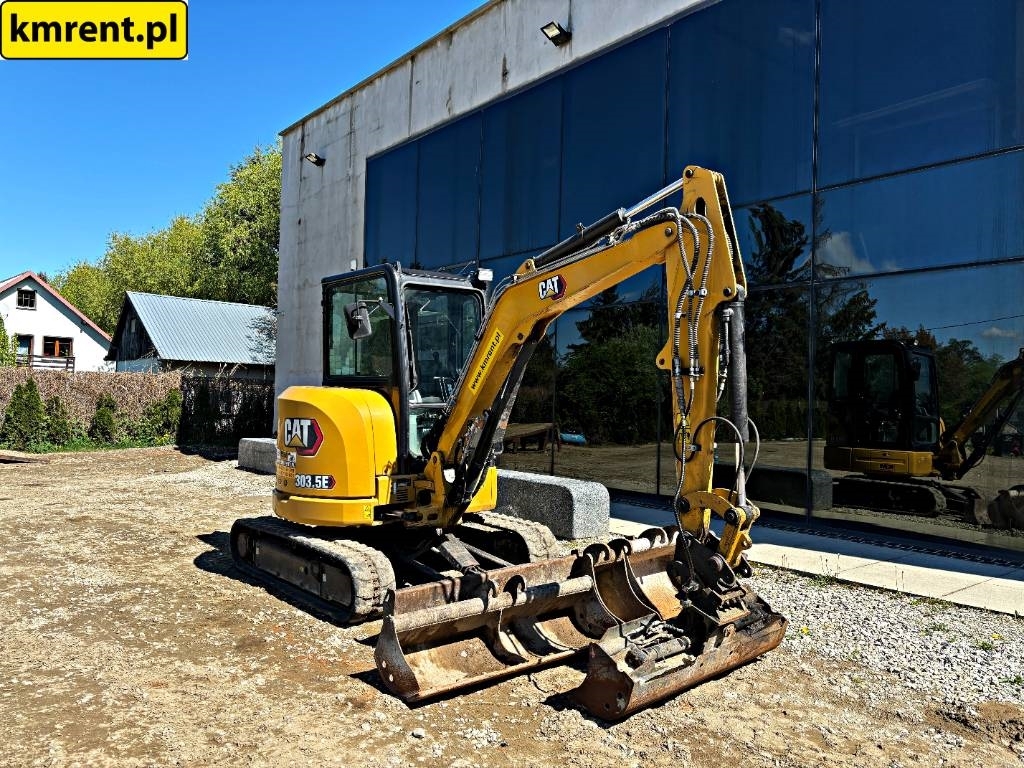 2020 Cat 303.5 E CR, 2 443 mth, dovoz Skladom v EÚ — foto 4 z 16