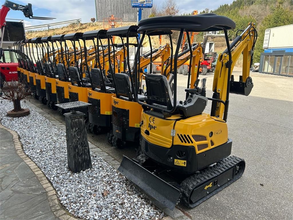 2025 Jpc HT12 minibagr, 1 mth, dovoz Skladom v EÚ — foto 1