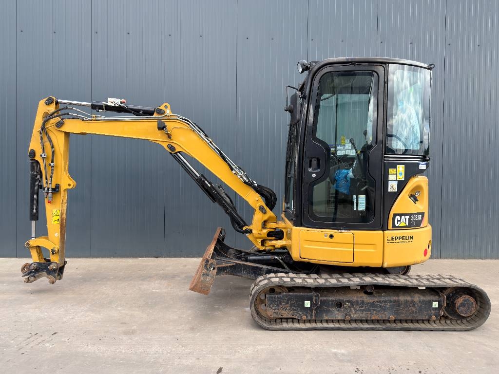 2018 Cat 303.5E CR, 3 199 mth, dovoz Skladom v EÚ — foto 2 z 16