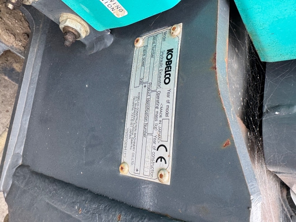 2020 Kobelco SK45SRX-6, dovoz Skladom v EÚ — foto 6 z 8