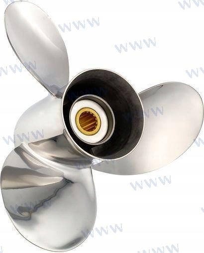Lodní šroub Omc/volvo Solas Titan 3 Inox 14 1/2" X 19, Skladom v EÚ — foto 1