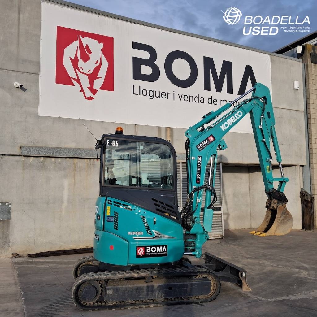 2024 Kobelco SK 34SR-7, 918 mth, dovoz Skladom v EÚ — foto 1