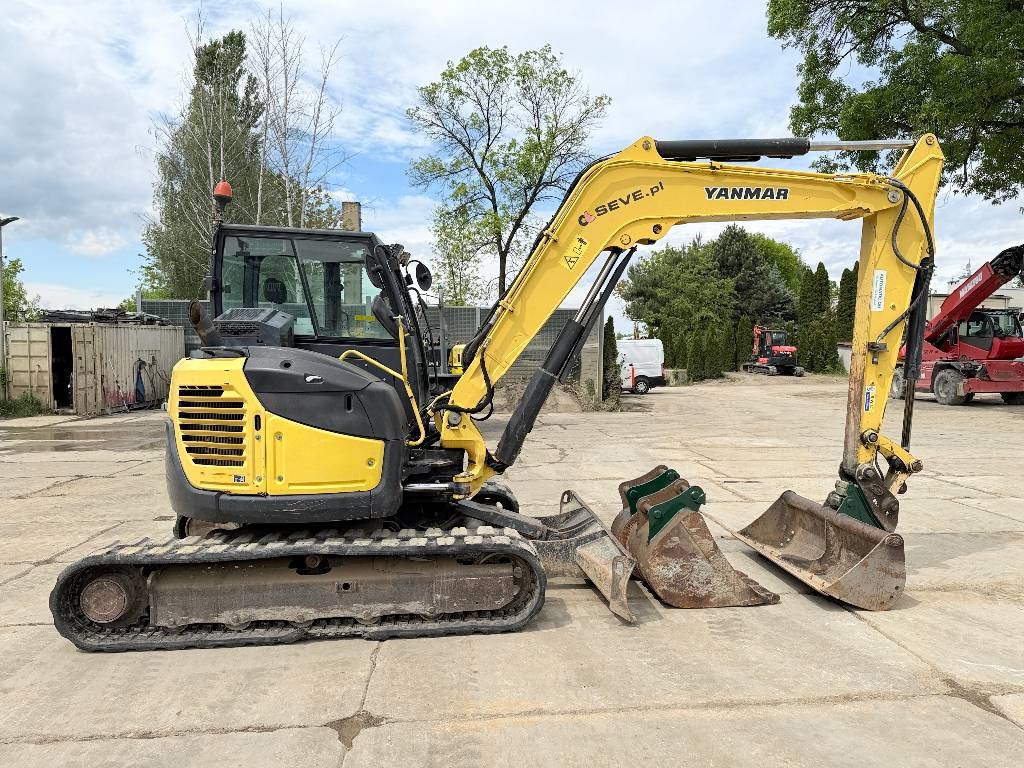 2015 Yanmar Vio 80-1A, 6 684 mth, dovoz Skladom v EÚ — foto 1 | AMECAR 2015 Yanmar Vio 80-1A, 6 684 mth, dovoz Skladom v EÚ — foto 1