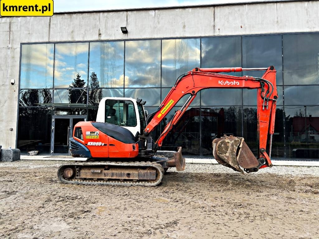 2011 Kubota KX 080-3, 8 266 mth, dovoz Skladom v EÚ — foto 1 | AMECAR 2011 Kubota KX 080-3, 8 266 mth, dovoz Skladom v EÚ — foto 1