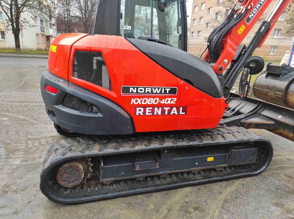 2022 Kubota KX080-4α2, 1 653 mth, dovoz Skladom v EÚ — foto 1 | AMECAR 2022 Kubota KX080-4α2, 1 653 mth, dovoz Skladom v EÚ — foto 1