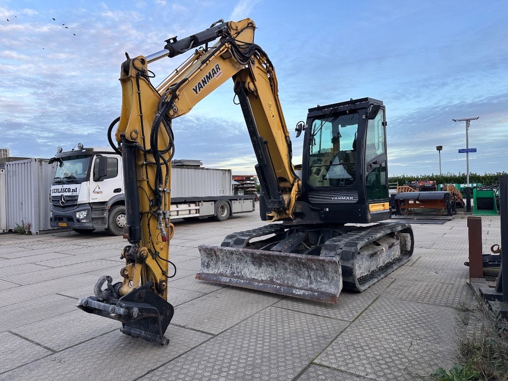 2016 Yanmar SV 100-2A-2PB 10 tons graafmachine, 2 879 mth, dovoz Skladom v EÚ — foto 1 | AMECAR 2016 Yanmar SV 100-2A-2PB 10 tons graafmachine, 2 879 mth, dovoz Skladom v EÚ — foto 1