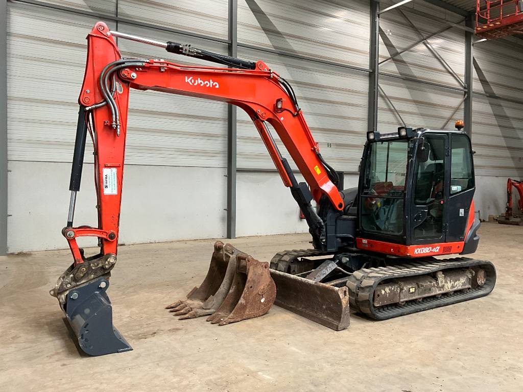 2018 Kubota KX 080-4 A, 2 801 mth, dovoz Skladom v EÚ — foto 1 | AMECAR 2018 Kubota KX 080-4 A, 2 801 mth, dovoz Skladom v EÚ — foto 1