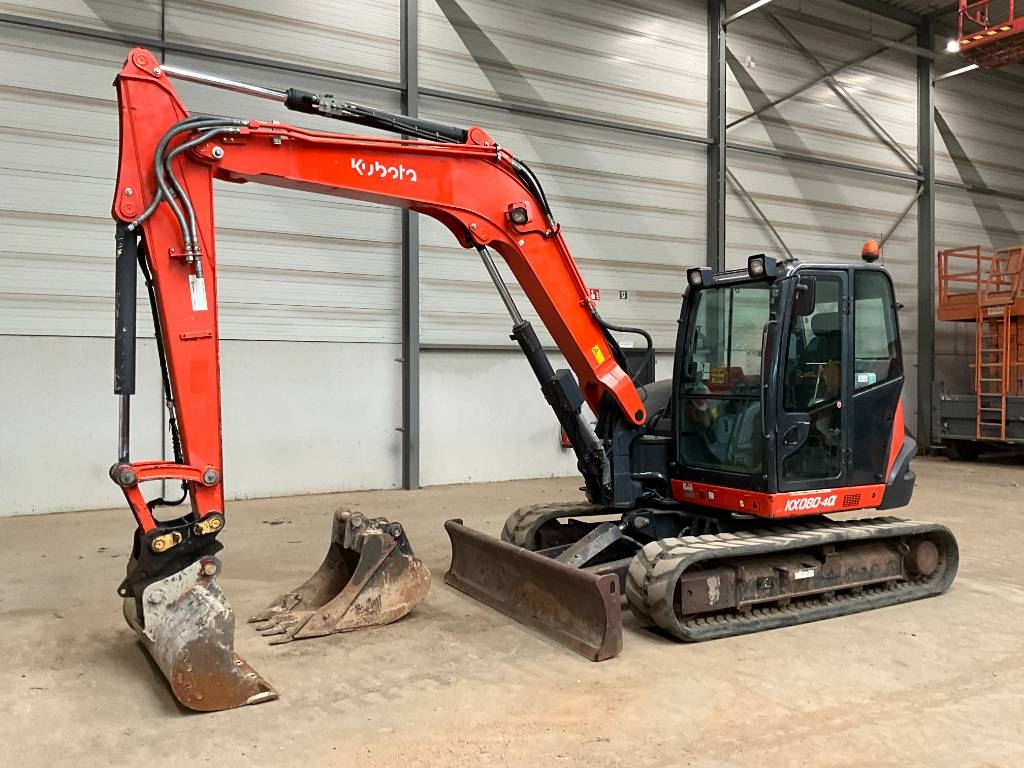 2017 Kubota KX 080-4 A, 4 357 mth, dovoz Skladom v EÚ — foto 1 | AMECAR 2017 Kubota KX 080-4 A, 4 357 mth, dovoz Skladom v EÚ — foto 1