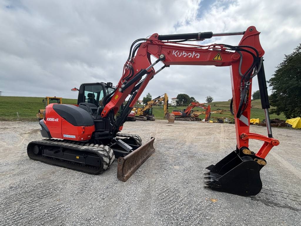 2019 Kubota KX 080-4, 3 800 mth, dovoz Skladom v EÚ — foto 10 z 13