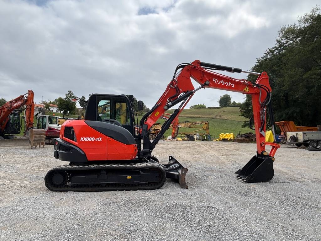 2019 Kubota KX 080-4, 3 800 mth, dovoz Skladom v EÚ — foto 4 z 13