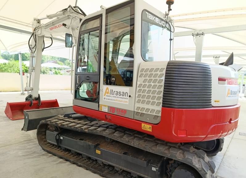 2016 Takeuchi TB 1140-SERIES 2, 5 654 mth, dovoz Skladom v EÚ — foto 1 | AMECAR 2016 Takeuchi TB 1140-SERIES 2, 5 654 mth, dovoz Skladom v EÚ — foto 1