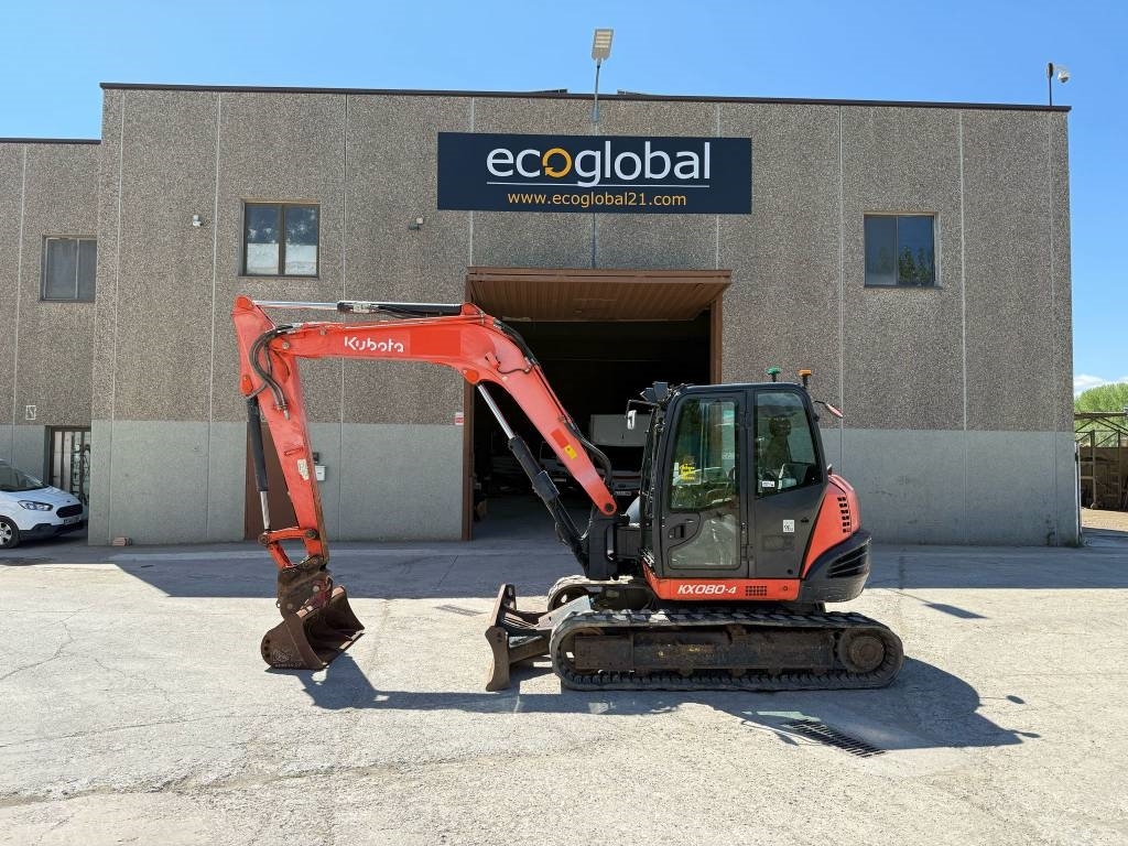 2016 Kubota KX 080-4, 4 300 mth, dovoz Skladom v EÚ — foto 1 | AMECAR 2016 Kubota KX 080-4, 4 300 mth, dovoz Skladom v EÚ — foto 1