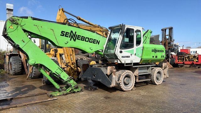 2012 Sennebogen 818 mit Greifer, 7 800 mth, dovoz Skladom v EÚ — foto 1 | AMECAR 2012 Sennebogen 818 mit Greifer, 7 800 mth, dovoz Skladom v EÚ — foto 1