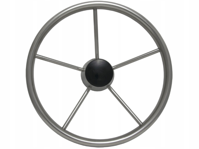 Volant 5-ram Inox 340mm Czarny Dekiel, Skladom v EÚ — foto 1