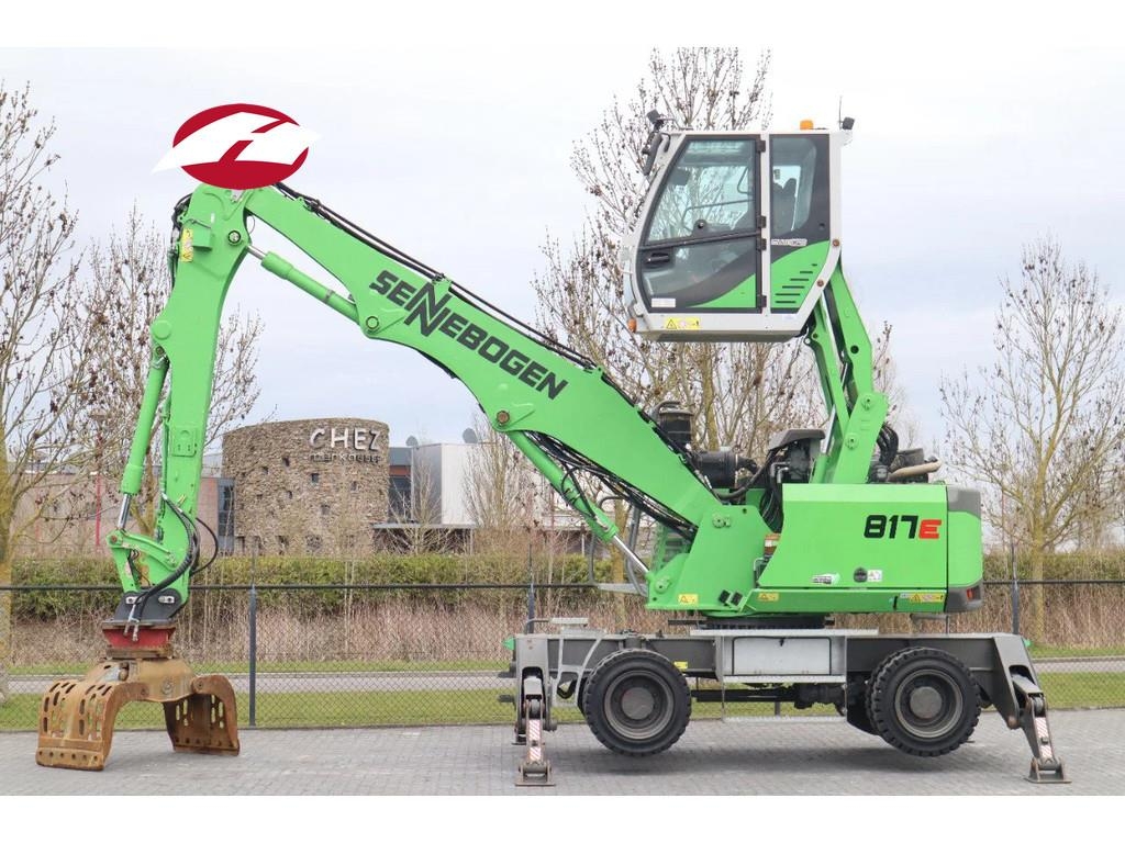 2019 Sennebogen 817E K9 ULM | SORTING GRAB | BSS | LOW H, 6 541 mth, dovoz Skladom v EÚ — foto 1 | AMECAR 2019 Sennebogen 817E K9 ULM | SORTING GRAB | BSS | LOW H, 6 541 mth, dovoz Skladom v EÚ — foto 1