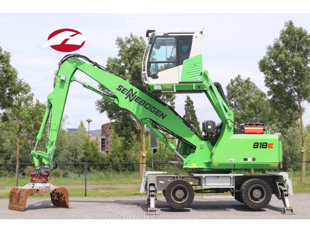 2020 Sennebogen 818 ME | SORTING GRAB | GOOD TIRES, 4 158 mth, dovoz Skladom v EÚ — foto 1 | AMECAR 2020 Sennebogen 818 ME | SORTING GRAB | GOOD TIRES, 4 158 mth, dovoz Skladom v EÚ — foto 1