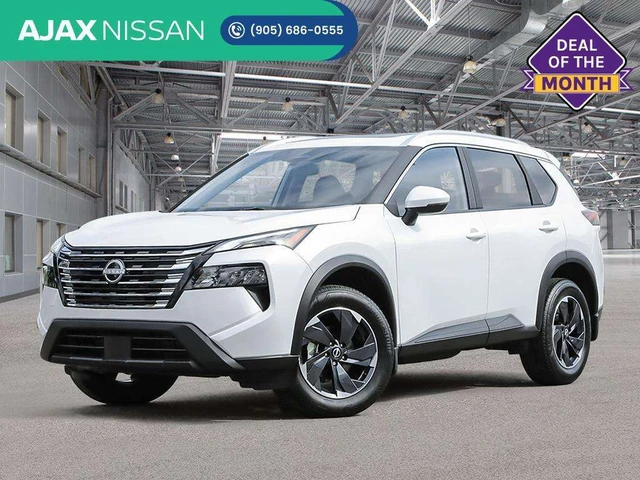 2026 Nissan Rogue SV Moonroof, biela, 10 km, dovoz Kanada — foto 1