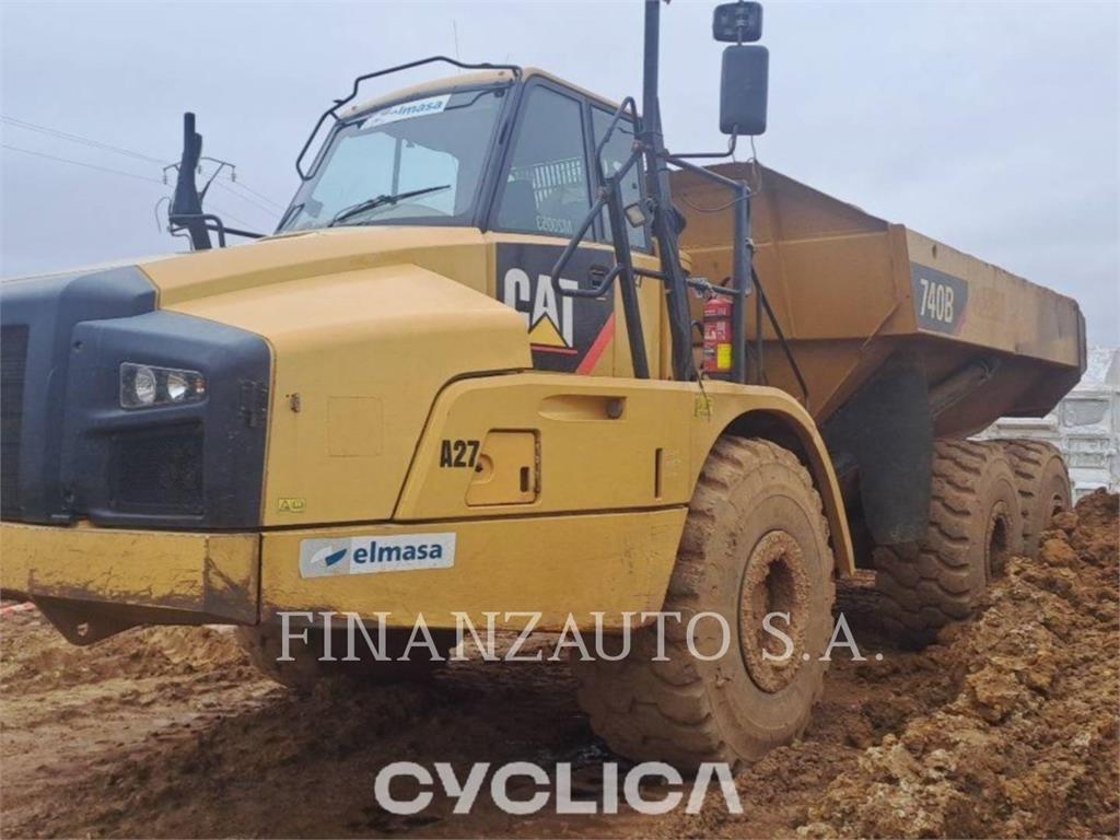 2011 Cat 740B, 21 100 mth, dovoz Skladom v EÚ — foto 1 2011 Cat 740B, 21 100 mth, dovoz Skladom v EÚ — foto 1