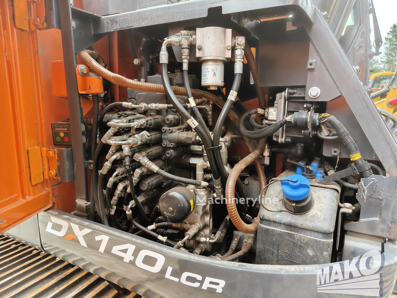 2018 Doosan DX140, 8 961 mth, dovoz Skladom v EÚ — foto 13 z 16