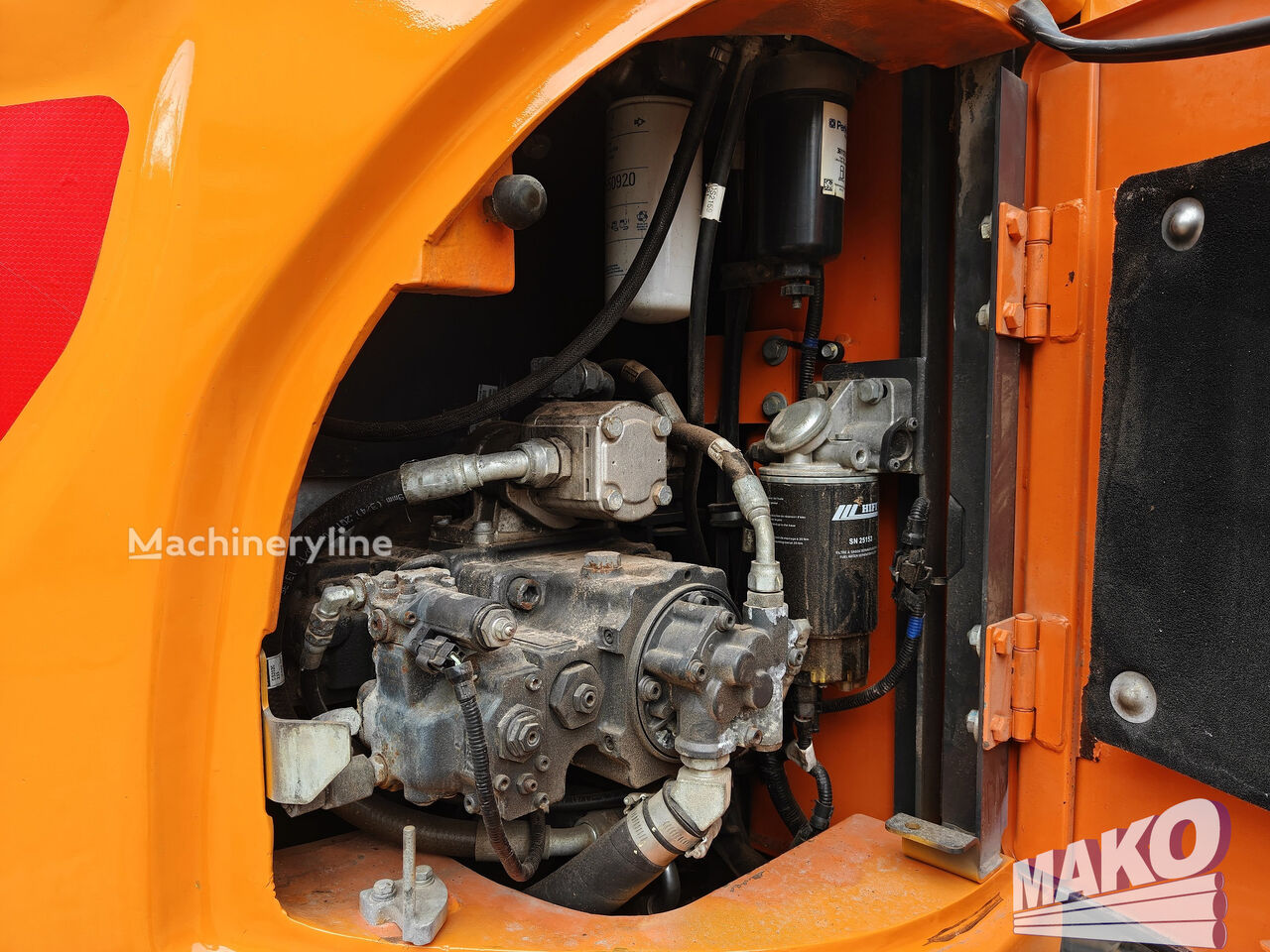 2018 Doosan DX140, 8 961 mth, dovoz Skladom v EÚ — foto 15 z 16