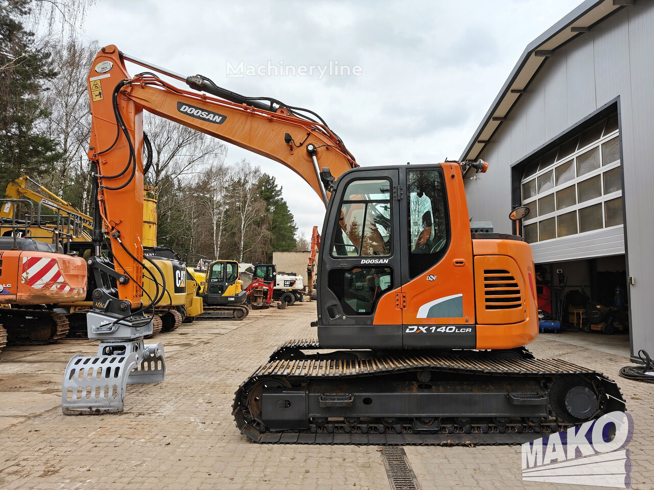 2018 Doosan DX140, 8 961 mth, dovoz Skladom v EÚ — foto 2 z 16