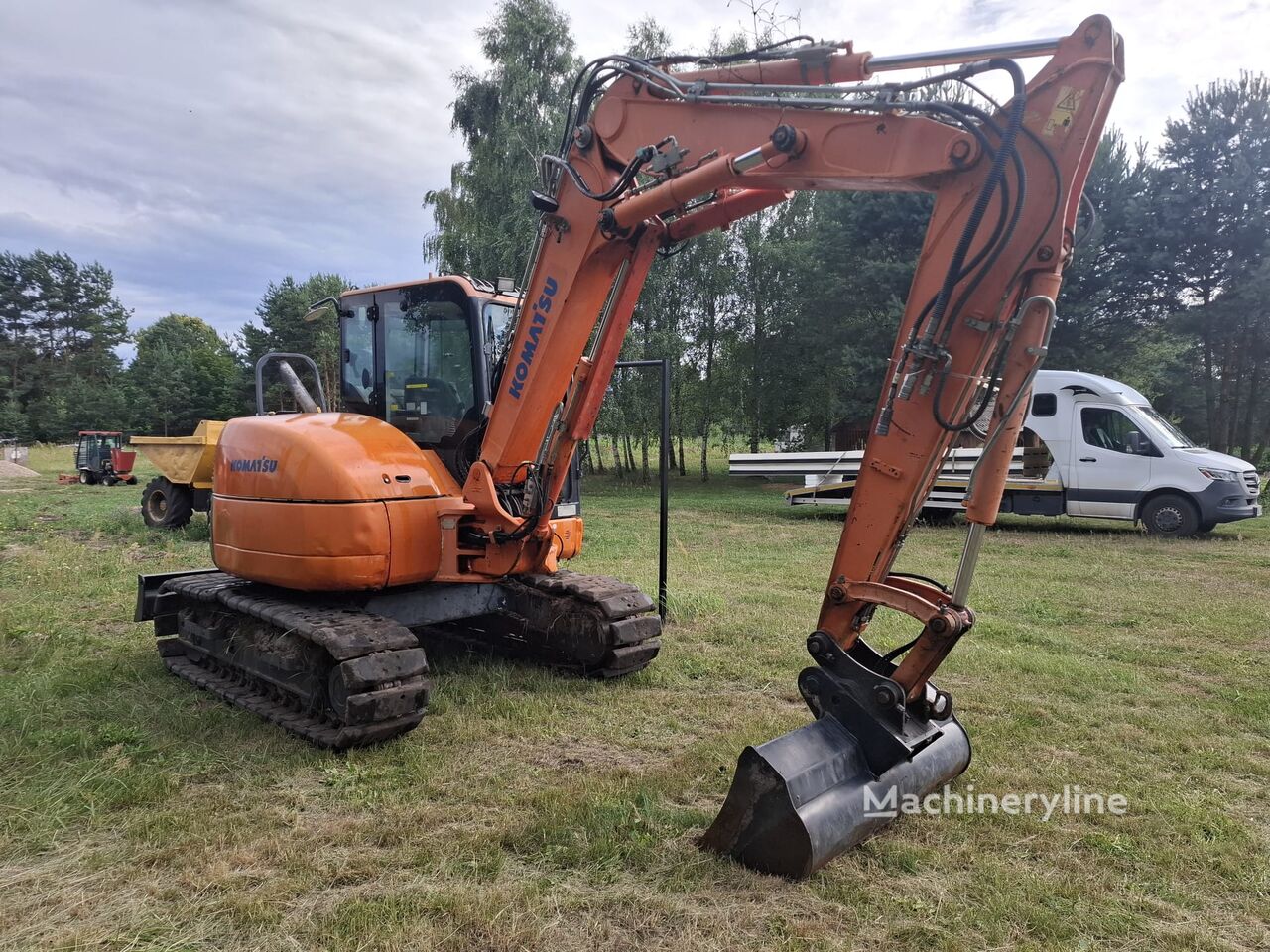 2016 Komatsu PC80MR-3, 3 000 mth, dovoz Skladom v EÚ — foto 1