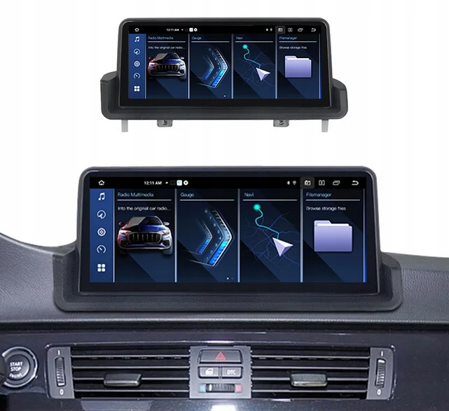 Nawigacja BMW E90 E91 E92 2005-2012 Radio Android 13 8gb Ram + Idrive, Skladom v EÚ — foto 1