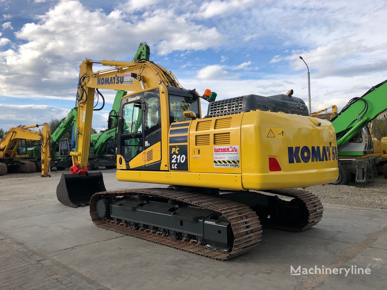 2020 Komatsu PC210LC-11, 3 579 mth, dovoz Skladom v EÚ — foto 7 z 16