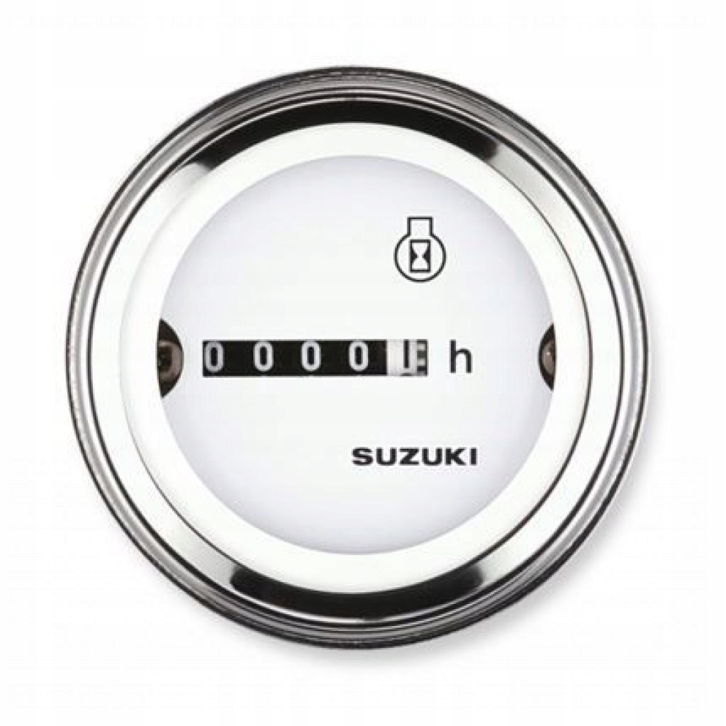 Suzuki - Licznik motohodin, bialy 12V DF9.9 - DF200 > 34500-93J13-000, Skladom v EÚ — foto 1