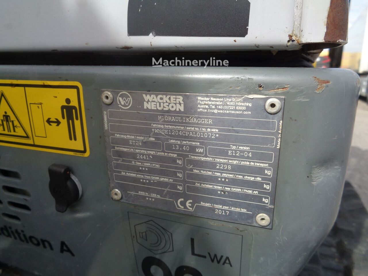 2017 Wacker ET24, 3 747 mth, dovoz Skladom v EÚ — foto 5 z 16