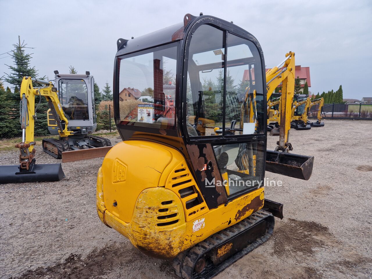 2003 JCB 8015, 3 000 mth, dovoz Skladom v EÚ — foto 4 z 14
